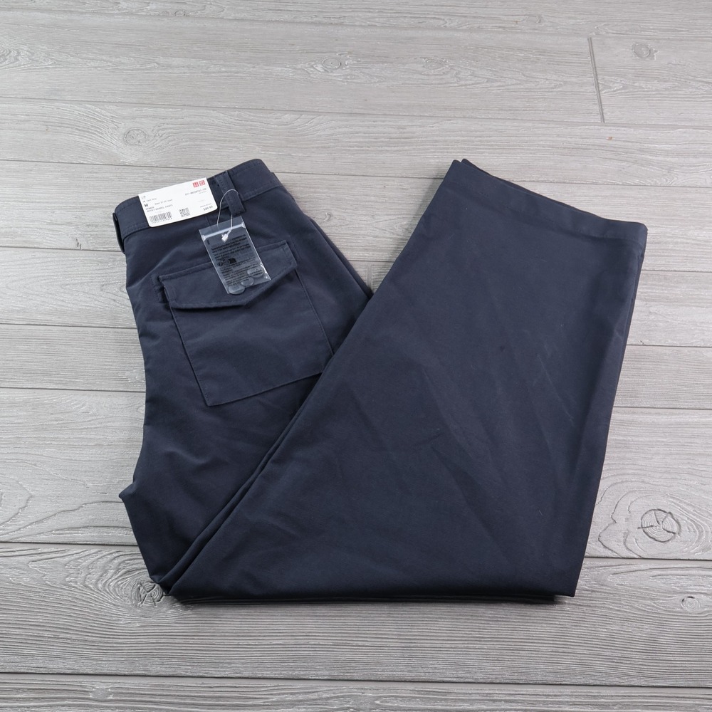 NEW Uniqlo Women's Jersey Barrel Pants Dark Gray Size Medium M Baggy NWT